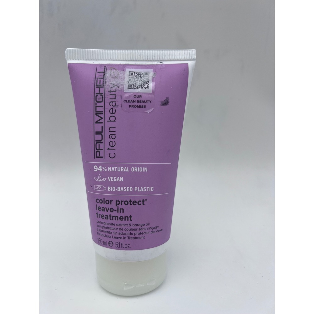 Paul Mitchell Clean Beauty Color Protect Leave-In Treatment 5.1oz Pomegranate